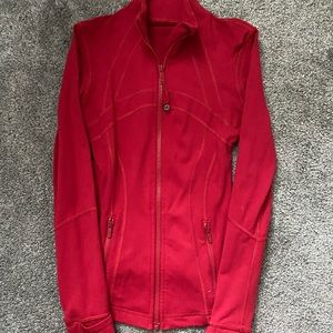 Lululemon dark red define jacket *Luon NOT SOLD ANYMORE